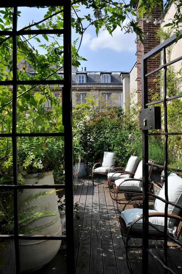 veranda balcon paris