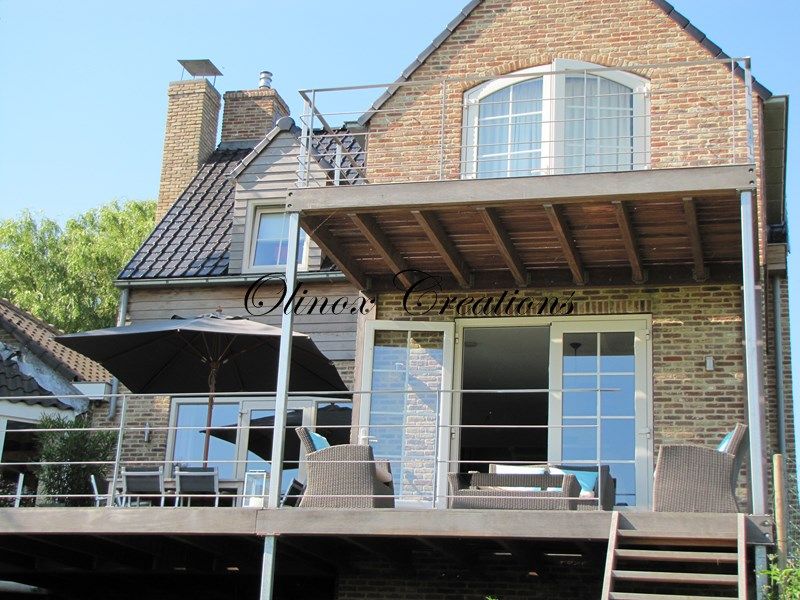 veranda terrasse suspendue