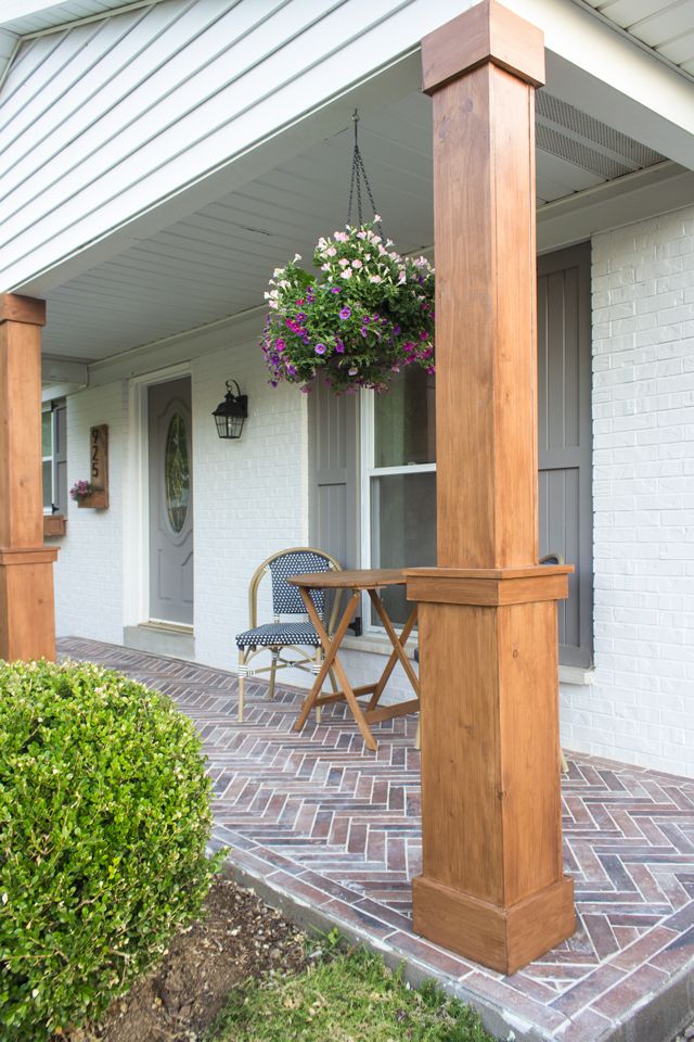 diy wooden veranda