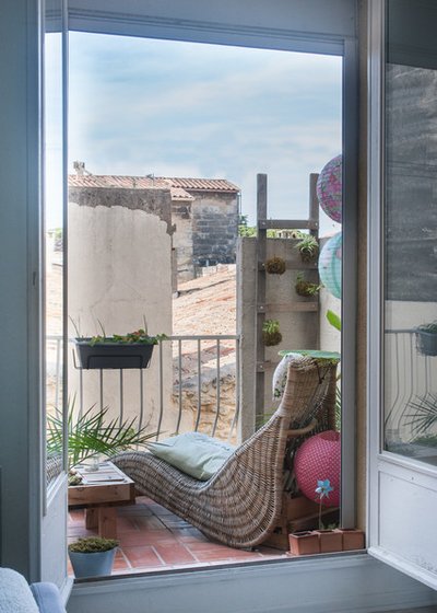 veranda sur petit balcon