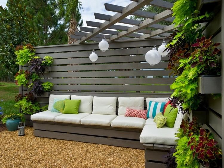canape d'angle veranda