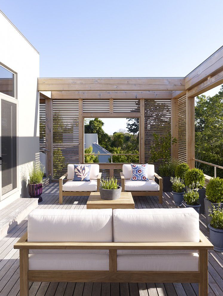 moderne veranda meubelen
