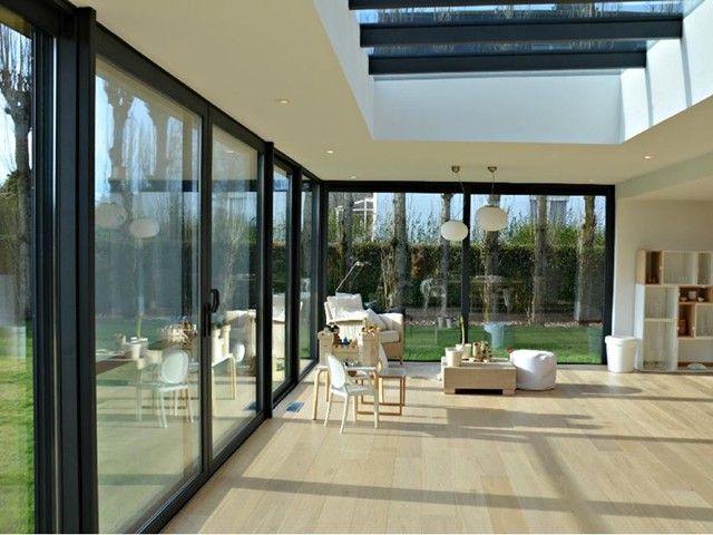 veranda moderne interieur