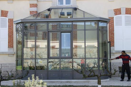 veranda acier ile de france