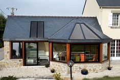 veranda sur maison normande