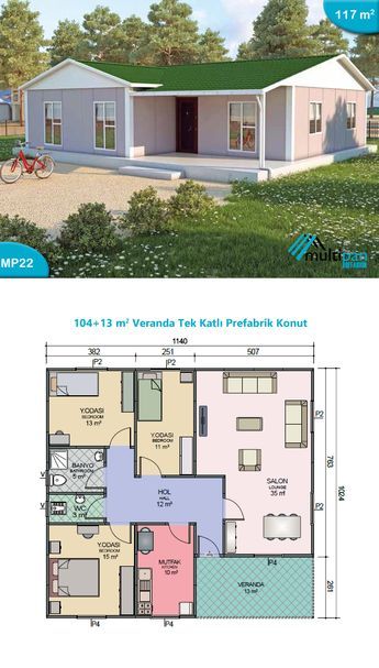 veranda 13 m2