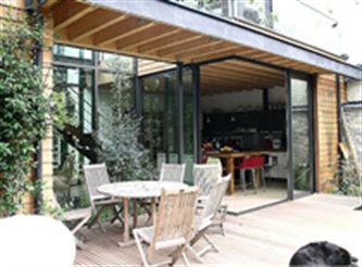 veranda construction bois