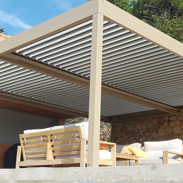 veranda bioclimatique beziers