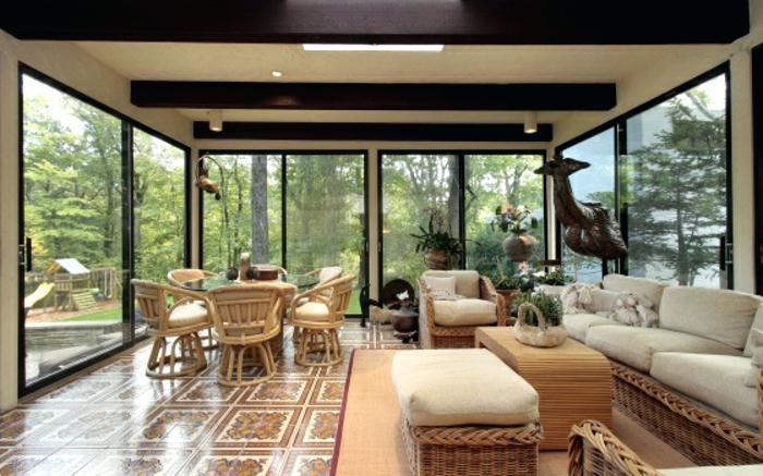 mobilier veranda fer forge