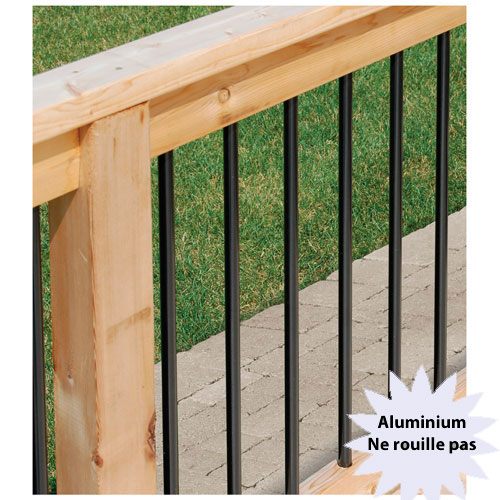 veranda kit de rampe horizontale