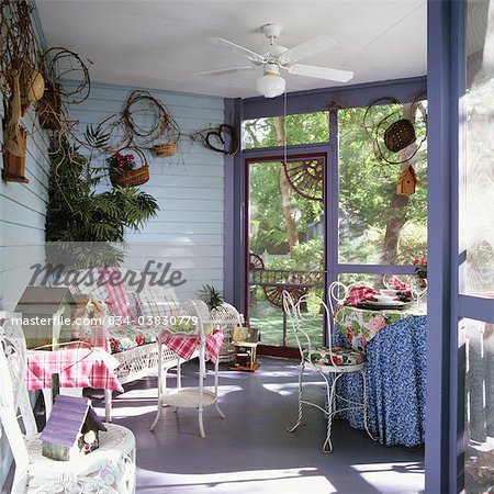 veranda grillagÃ©e