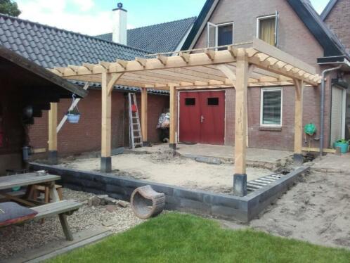 veranda betonpoer