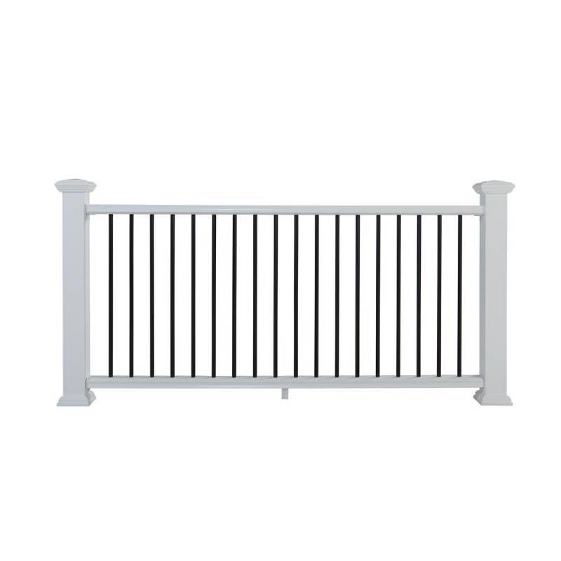 veranda round metal balusters