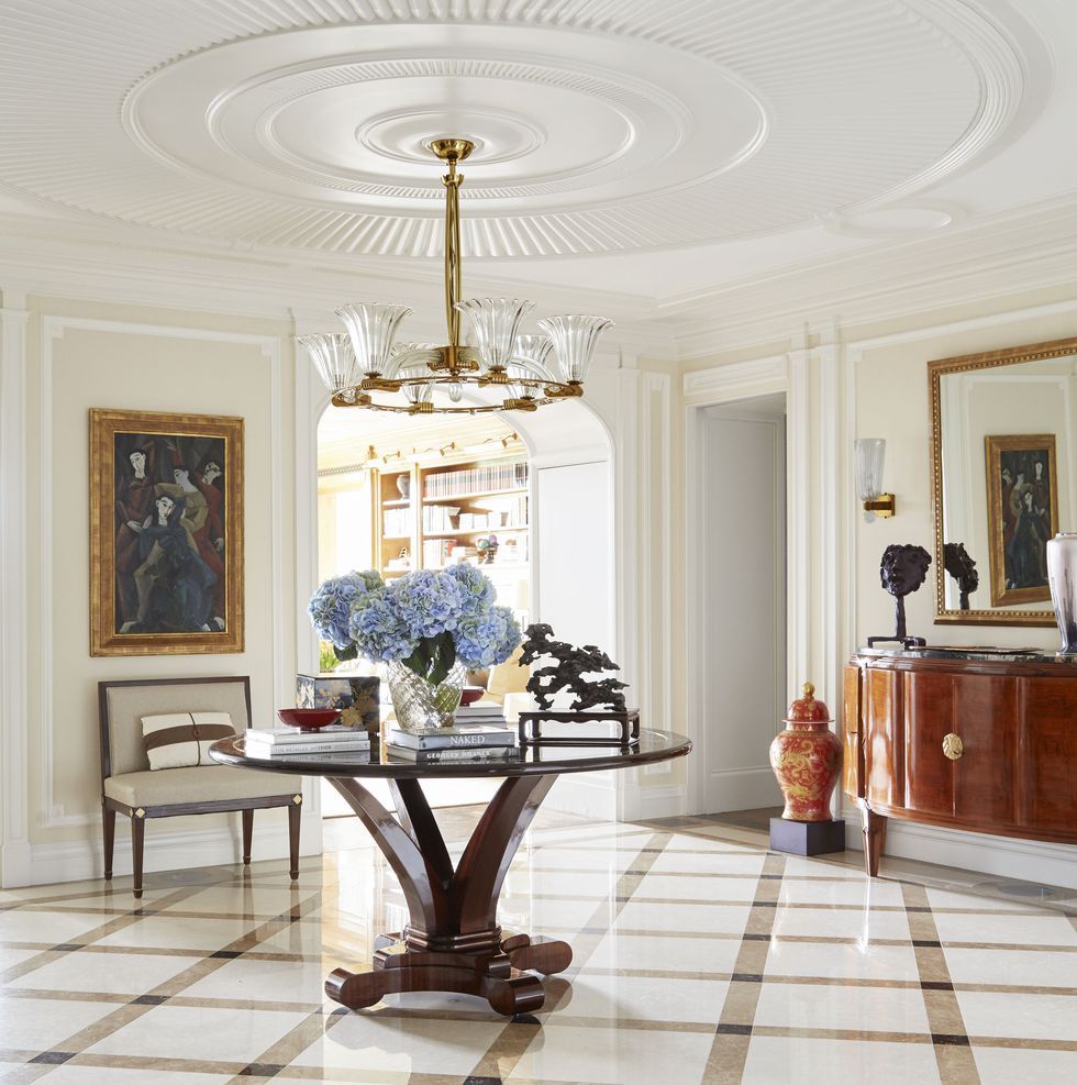 veranda magazine entry tables