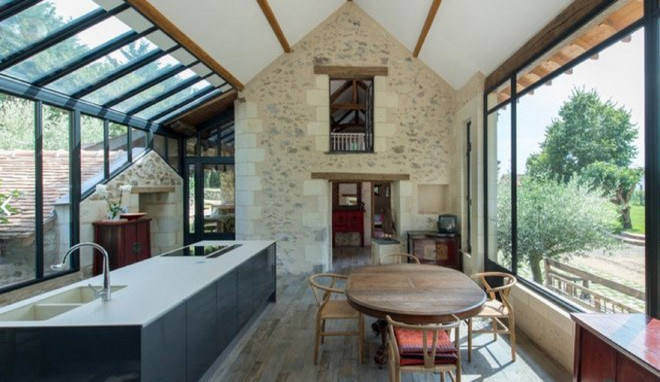 idee deco cuisine veranda