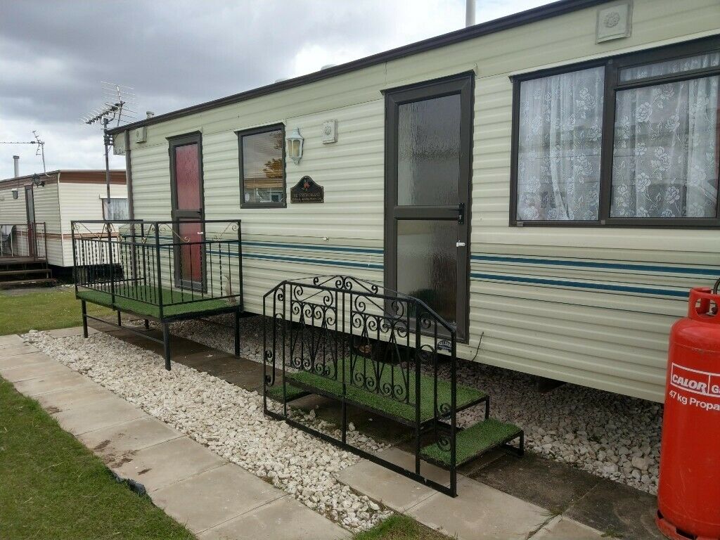 metal veranda for static caravan