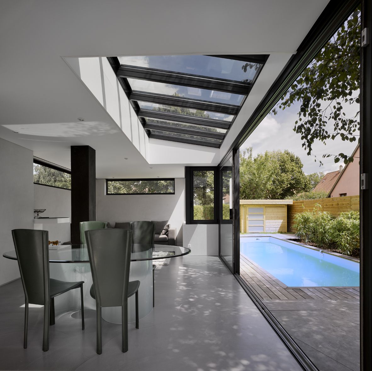 veranda design toit plat