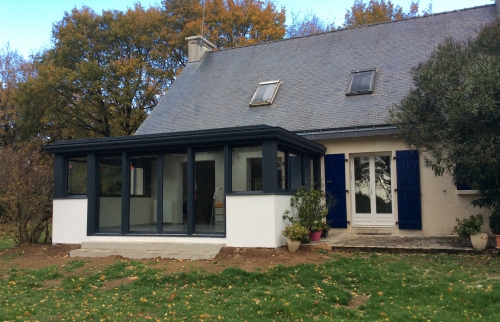 veranda et fondation