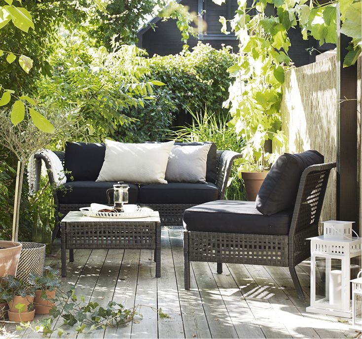 salon pour veranda ikea