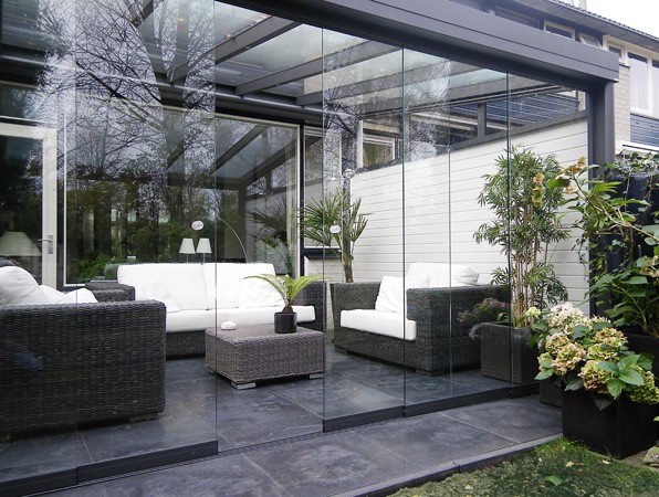 veranda en glas