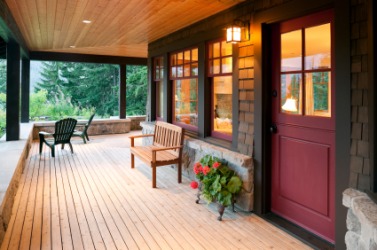 veranda english meaning