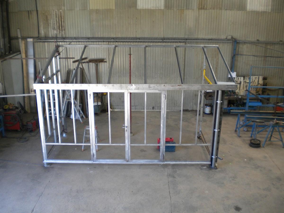 fabrication veranda acier