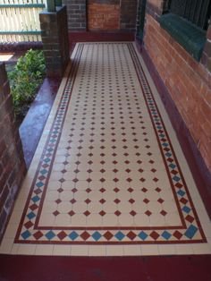 veranda centre tile