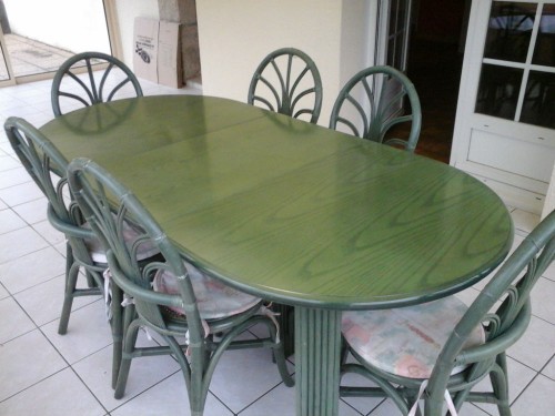 mobilier veranda occasion