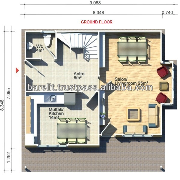veranda 13 m2