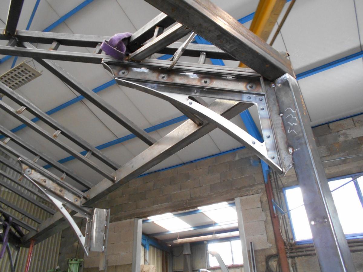 fabrication veranda acier