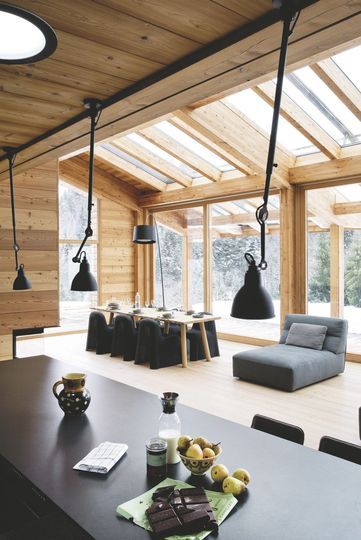 veranda bois pour chalet