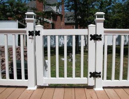 veranda vinyl deck gate kit