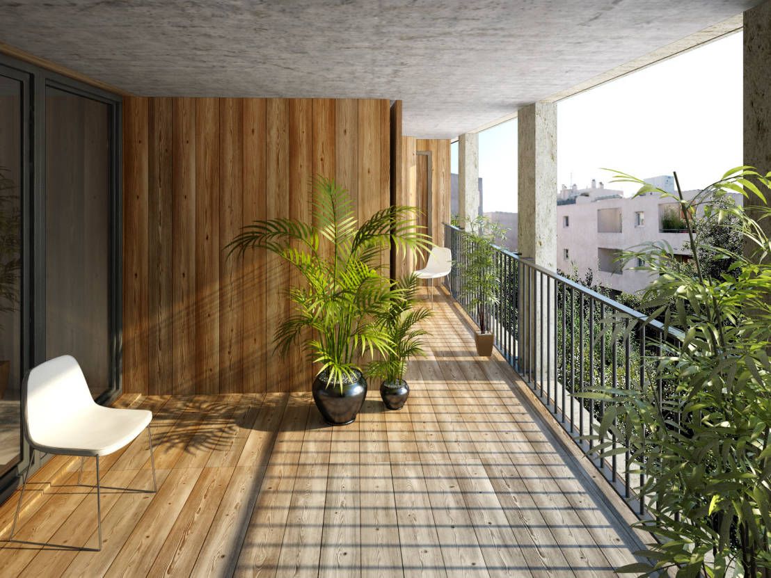 loggia et veranda