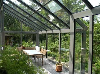 veranda sur jardin