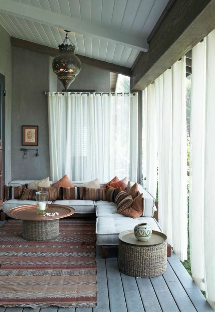 veranda deco orientale