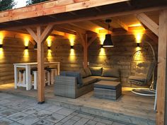 veranda en verlichting