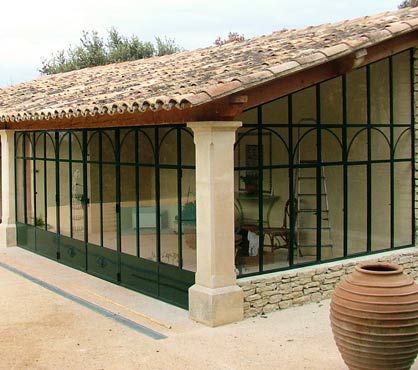 veranda provencale fer forge