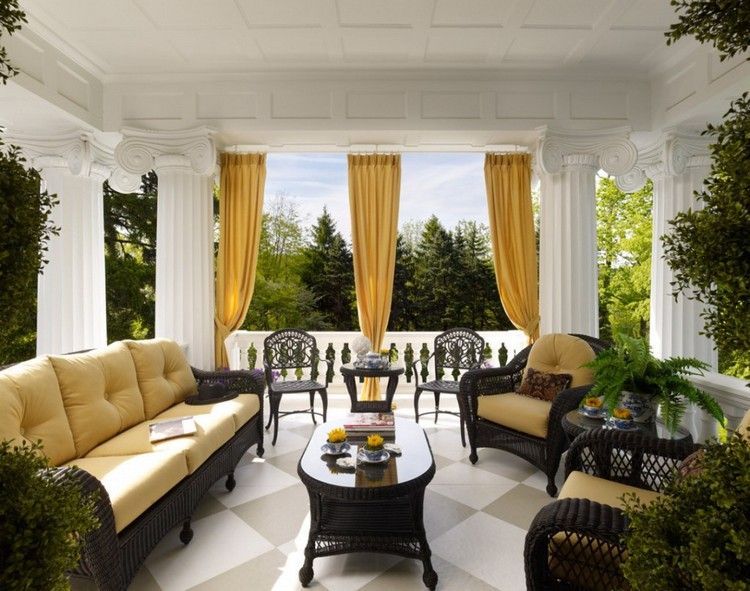 idee decoration interieure veranda