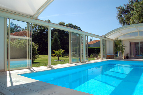 veranda pour piscine occasion