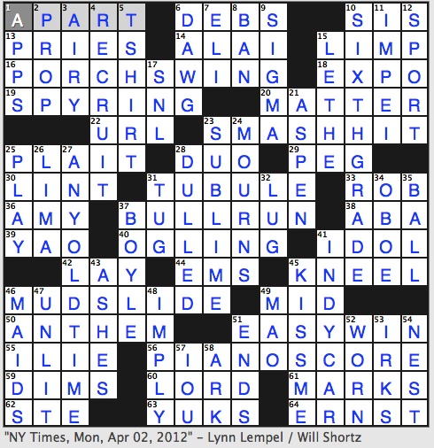 veranda definition crossword