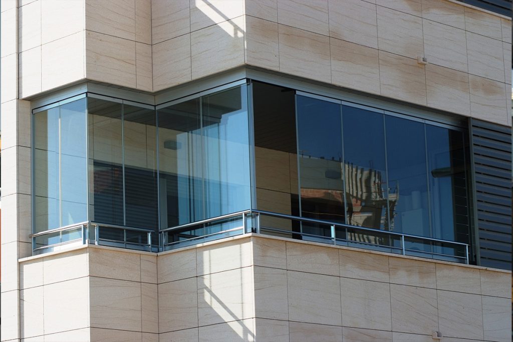 veranda balcone scorrevole