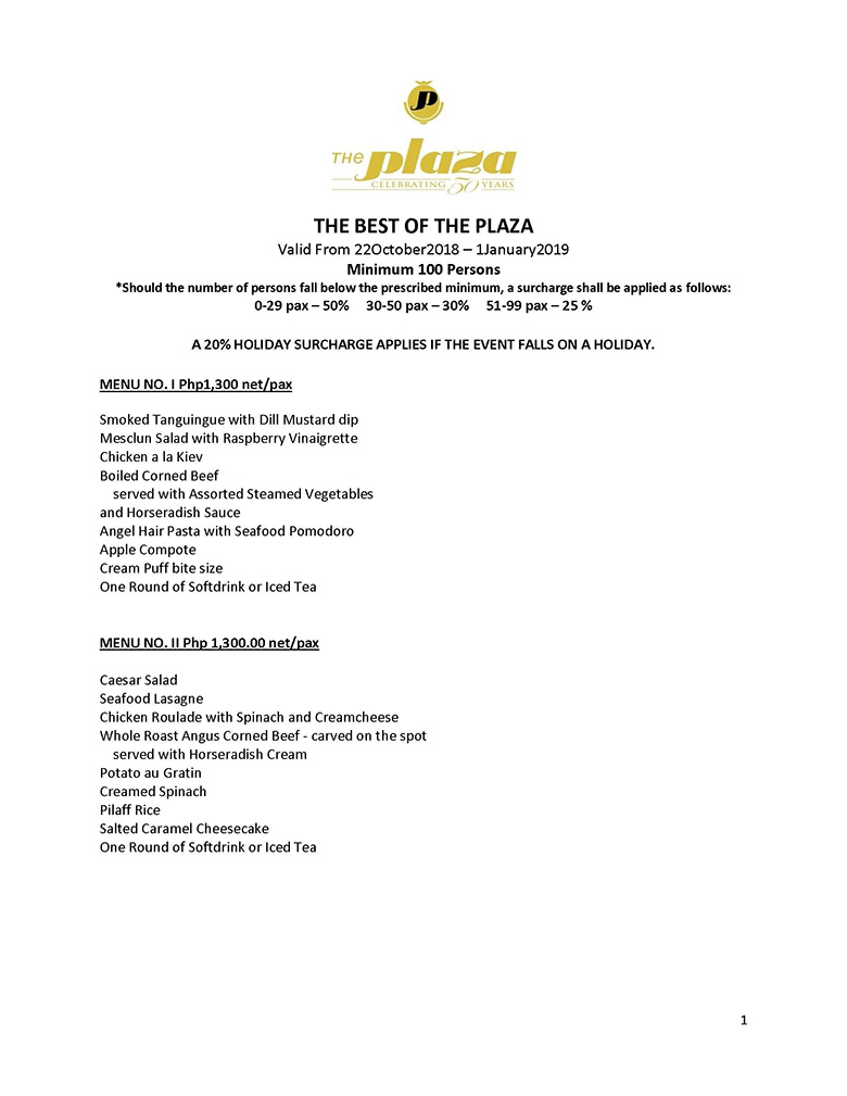 alabang country club veranda menu