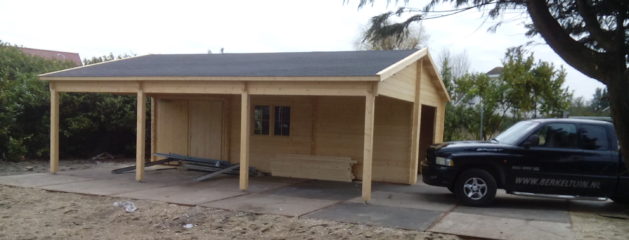 veranda met garage