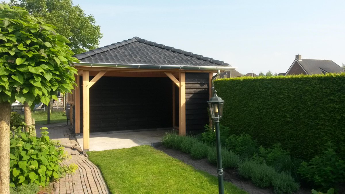 betonpoer veranda