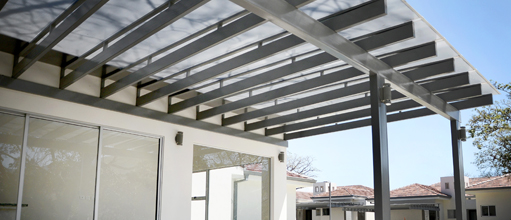 diy polycarbonate veranda