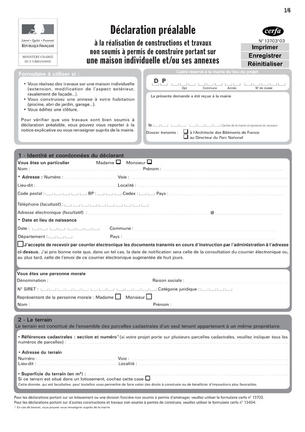 veranda declaration de travaux
