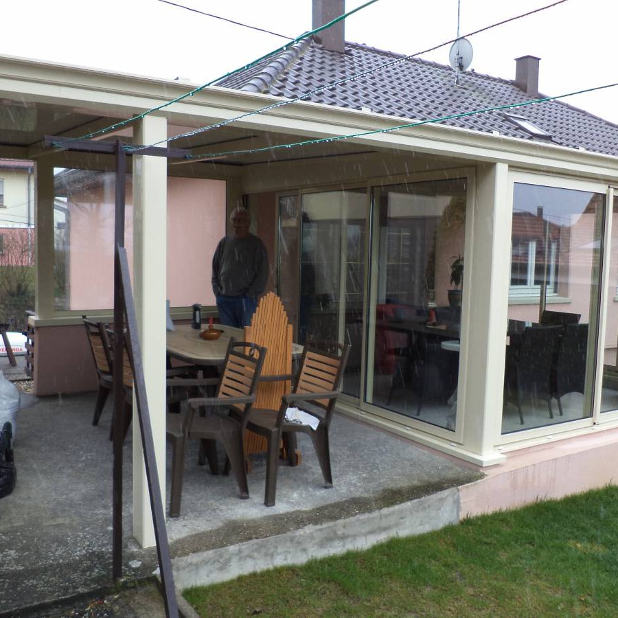 veranda bois bas rhin