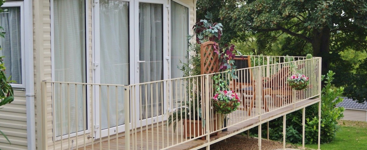 metal veranda for caravan