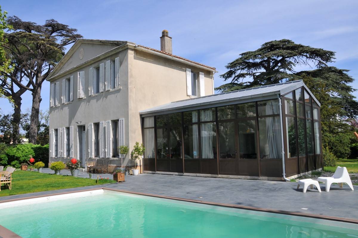 veranda sur maison provencale