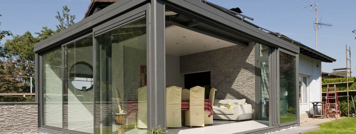 veranda toit plat alsace